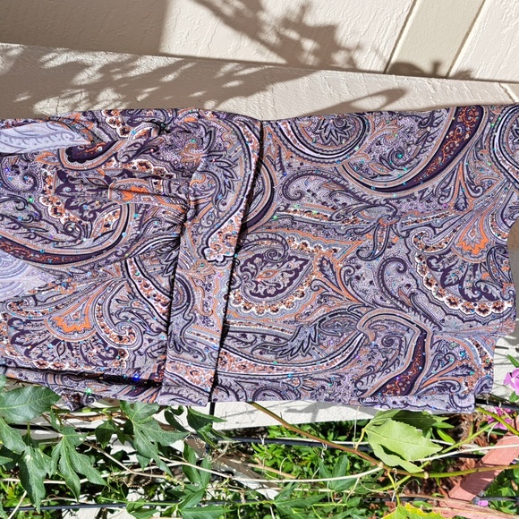 🌴Fitted Sparkle Top in Purple - Picture 5 of 12